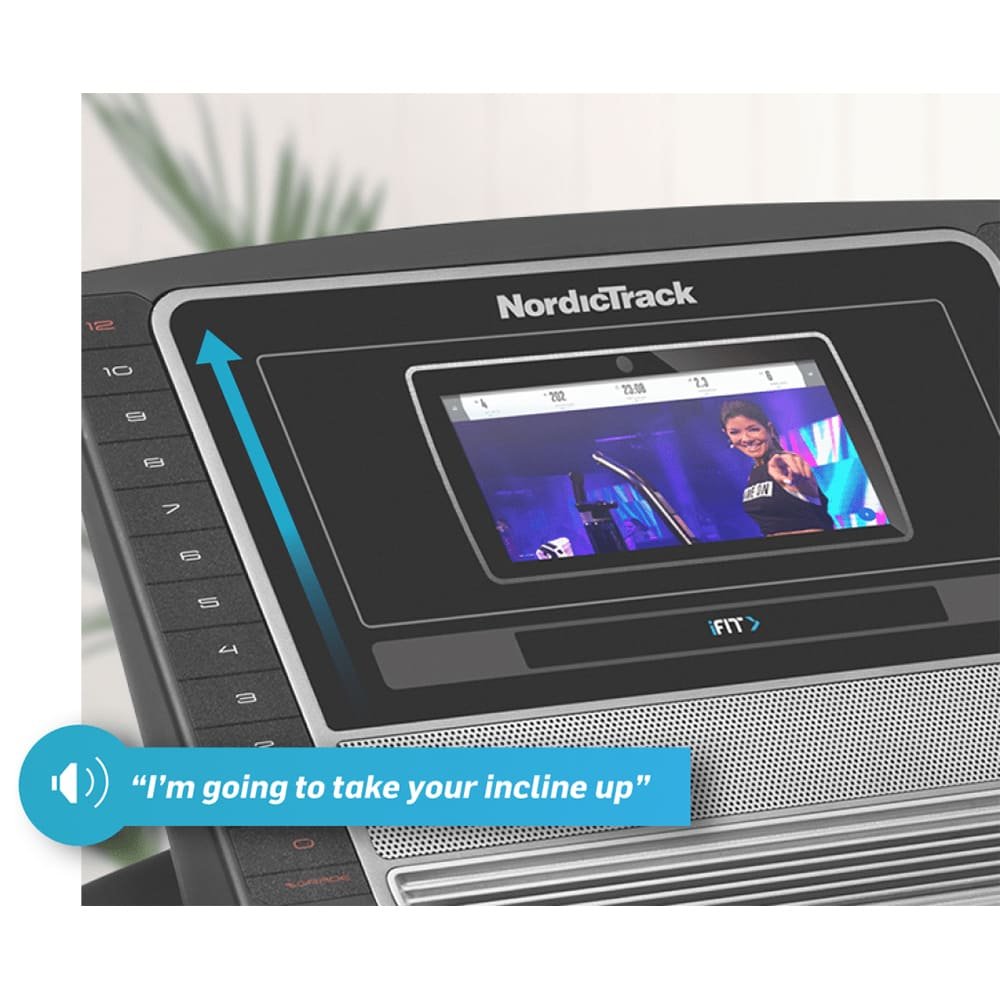 Bėgimo takelis NORDICTRACK T 7.5 LCD ekranas Bėgimo takelis NORDICTRACK T 7.5 LCD ekranas